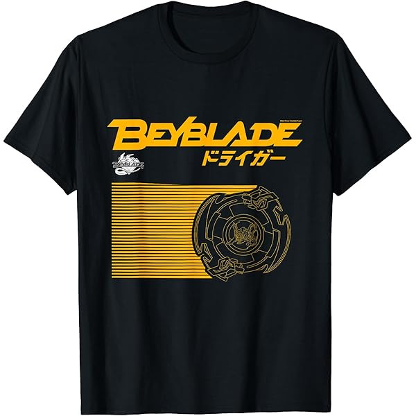 เสื้อยืด BEYBLADE DRIGER MONOCHROM T-Shirt Beyblade X ผ้าฝ้ายแท้ S-5XL