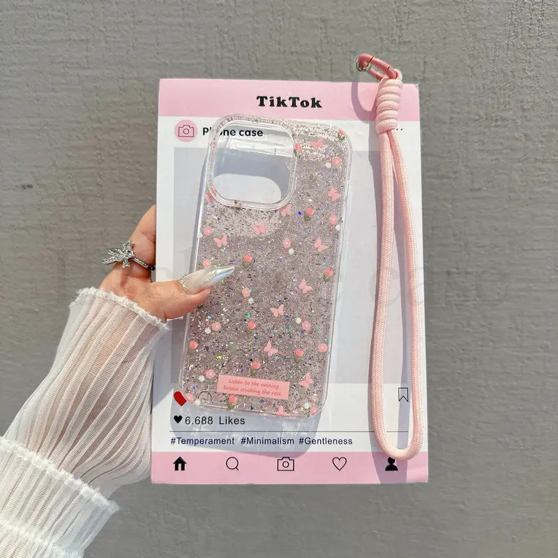 ◤ใหม่ ใหม่ ใหม่◢สําหรับ OPPO IMD Glitter Softcase Premium ใหม่ล่าสุด | เคส OPPO A3X A3 A15 A16 A17 A