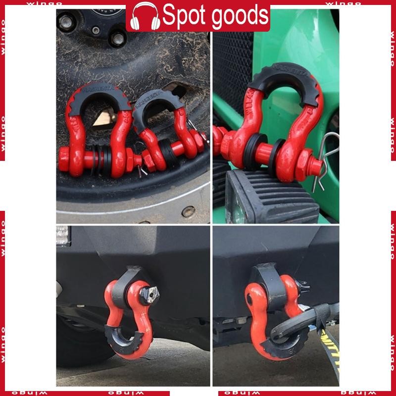 ชนะ แถบลากจูง ง-แหวน กุญแจมือ ตัวแยก กับเครื่องซักผ้าสําหรับ 3 4 นิ้ว 5 8 นิ้วกันชน