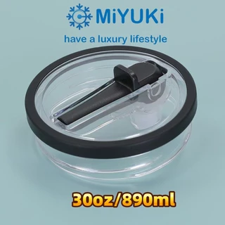 ฝาแก้วแบบเกลียว เหมาะสําหรับแก้วขนาด 30 ออนซ์/40 ออนซ์/890มล/1200มล ใช้หลอดป้องกันการรั่วไหล จัดส่งกทม.