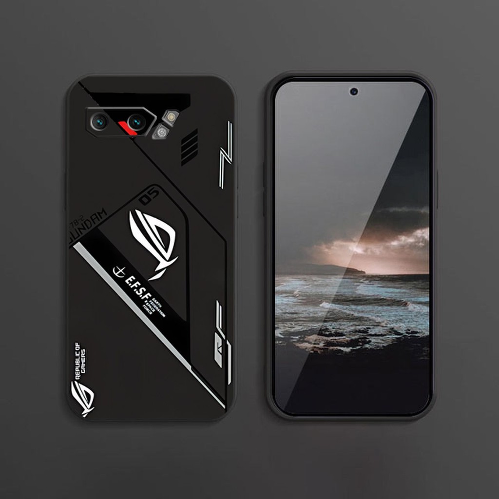 ปลอกซิลิโคนสําหรับ ASUS ROG โทรศัพท์ 2 II 3 III 5 5s 6 6D 7 8 9 Pro Ultimate FE Strix กรณีทนทาน TPU นุ่มปกหลัง A01-A03