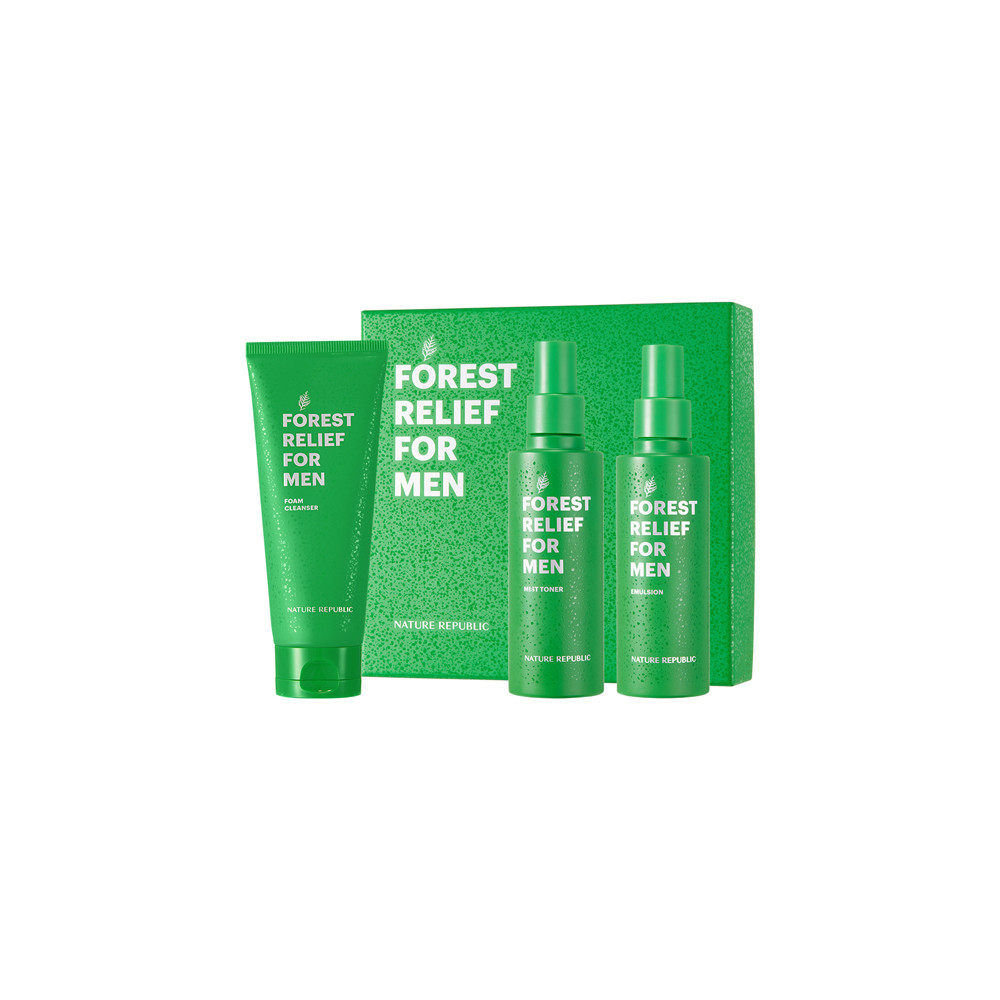 Nature Republic Forest Relief for Men Skincare Set