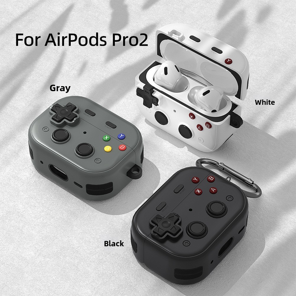 [สไตล์ย้อนยุค] AirPods4/AirPods Pro2 เคสป้องกัน TPU + PC เปลือกแข็งสองชั้นกันกระแทกรวมทุกอย่างเคสหูฟังรองรับการชาร์จไร้สายหลายสี
