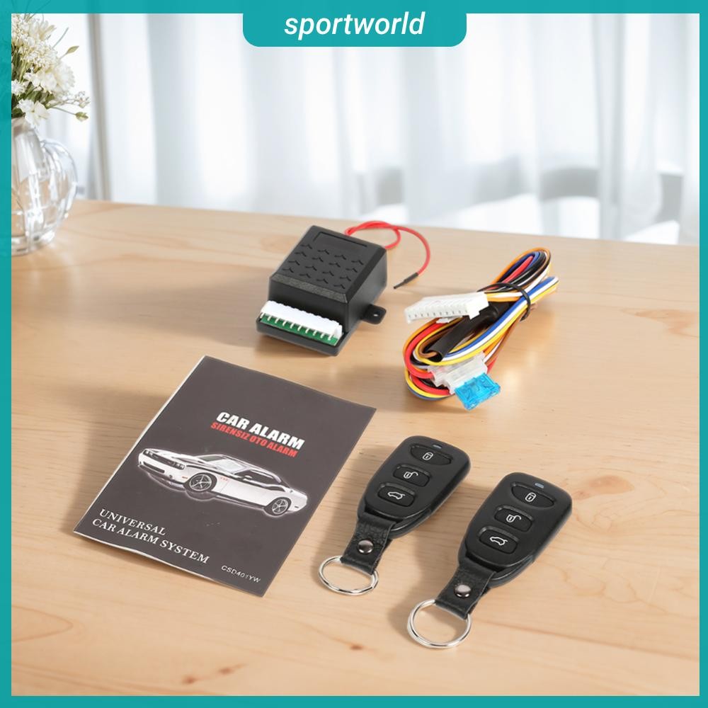 Universal Car Remote Central Door Lock ระบบล็อกประตูรถยนต์ 401/T102 Keyless Entry พร้อมรีโมทควบคุมกลาง [sportworld.th]