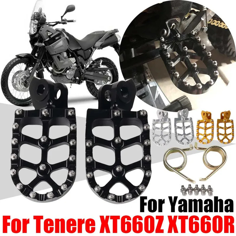 YES For Yamaha Tenere XT 660 Z R 660Z 660R XT660 XT660Z XTZ660 XTZ 660 XT660R Accessories Footrest F
