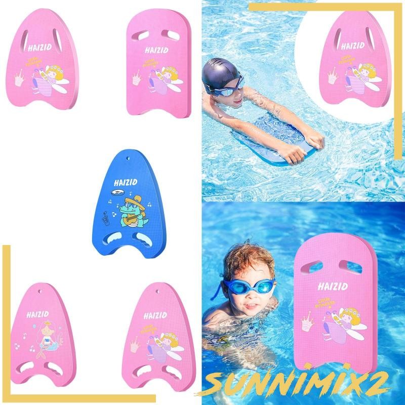 [Sunnimix2] Swim Kickboard ว่ายน้ํา Kickboard EVA อุปกรณ์ว่ายน้ําสระว่ายน้ําลอย EVA โฟม Kick Board ส