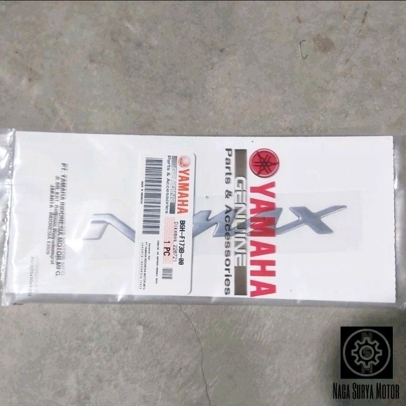 สัญลักษณ์โลโก้ 3D Yamaha All New NMax B6H-F173B-00 ORI YGP FAST