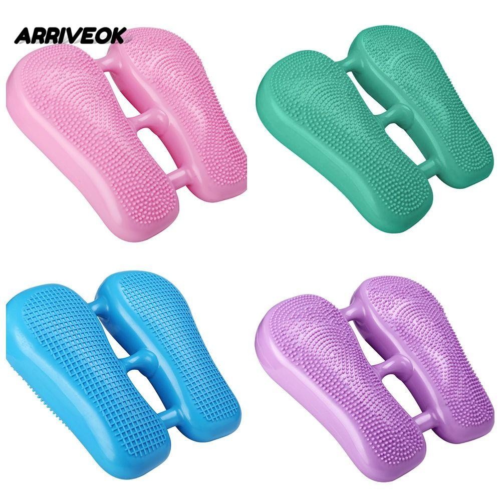 ARRIVEOK Slimming Stepper, Silent Operation Portable Inflatable Stepper Machine, Multifunctional Dur