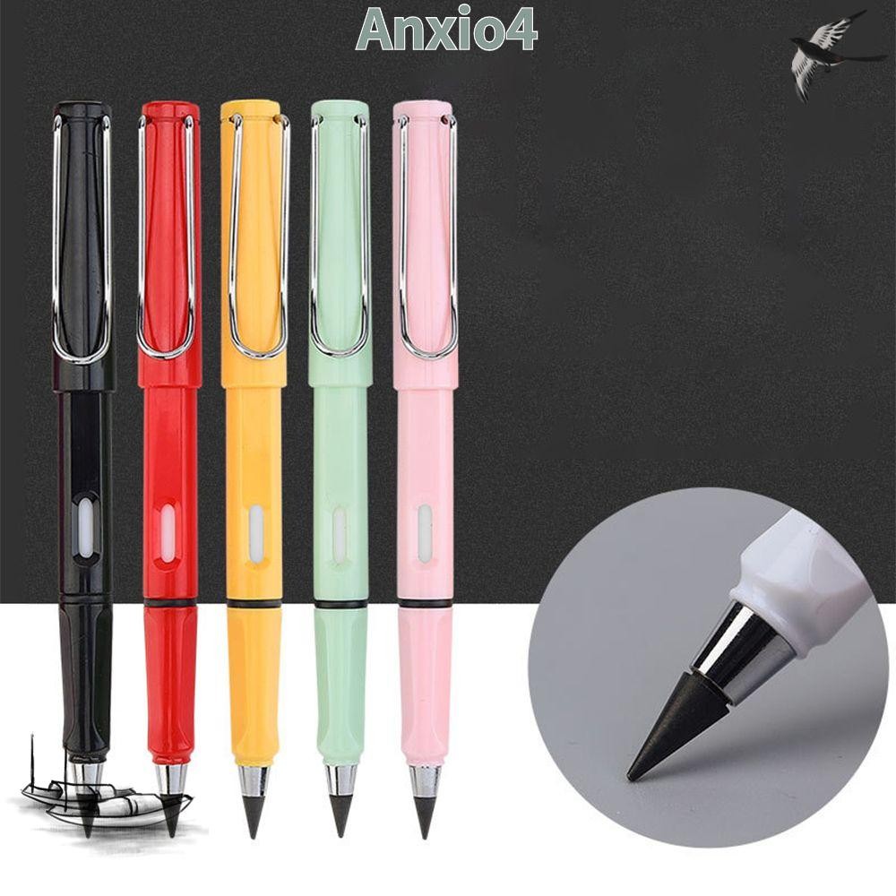 ANXIO4 HB Pencil Stationery Painting Tool ดินสอลบได้แบบถอดเปลี่ยนได้