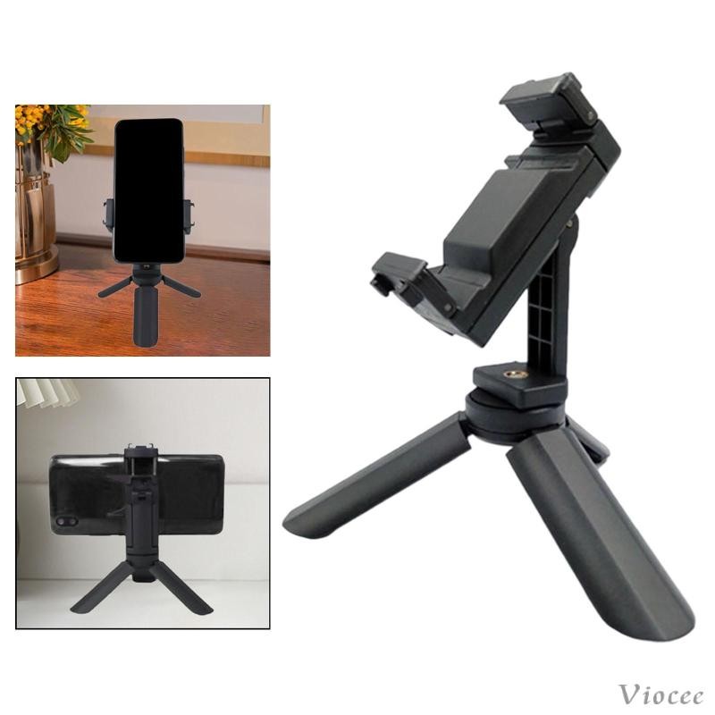 [Viocee] โต๊ะรองรับเสถียรภาพโทรศัพท์ขาตั้งกล้องกล้องวิดีโอน้ําหนักเบา 360 องศาที่วางการหมุนมินิโต๊ะโทรศัพท์มือถือขาตั้งเซลฟี่