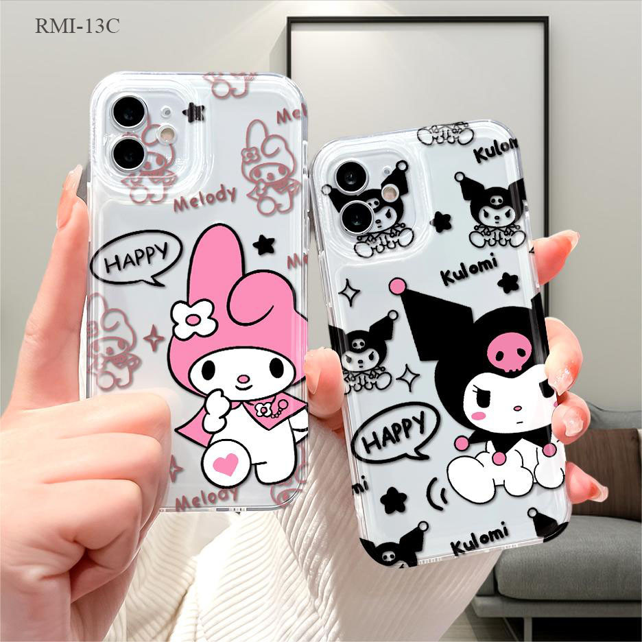 Compitable For Xiaomi Redmi Mi 13C 12 12C 11 10 10C 10A A1 A2 9T 9C 9A 9 Poco C65 X6 M6 M5S Lite NE Pro 5G เคส KK