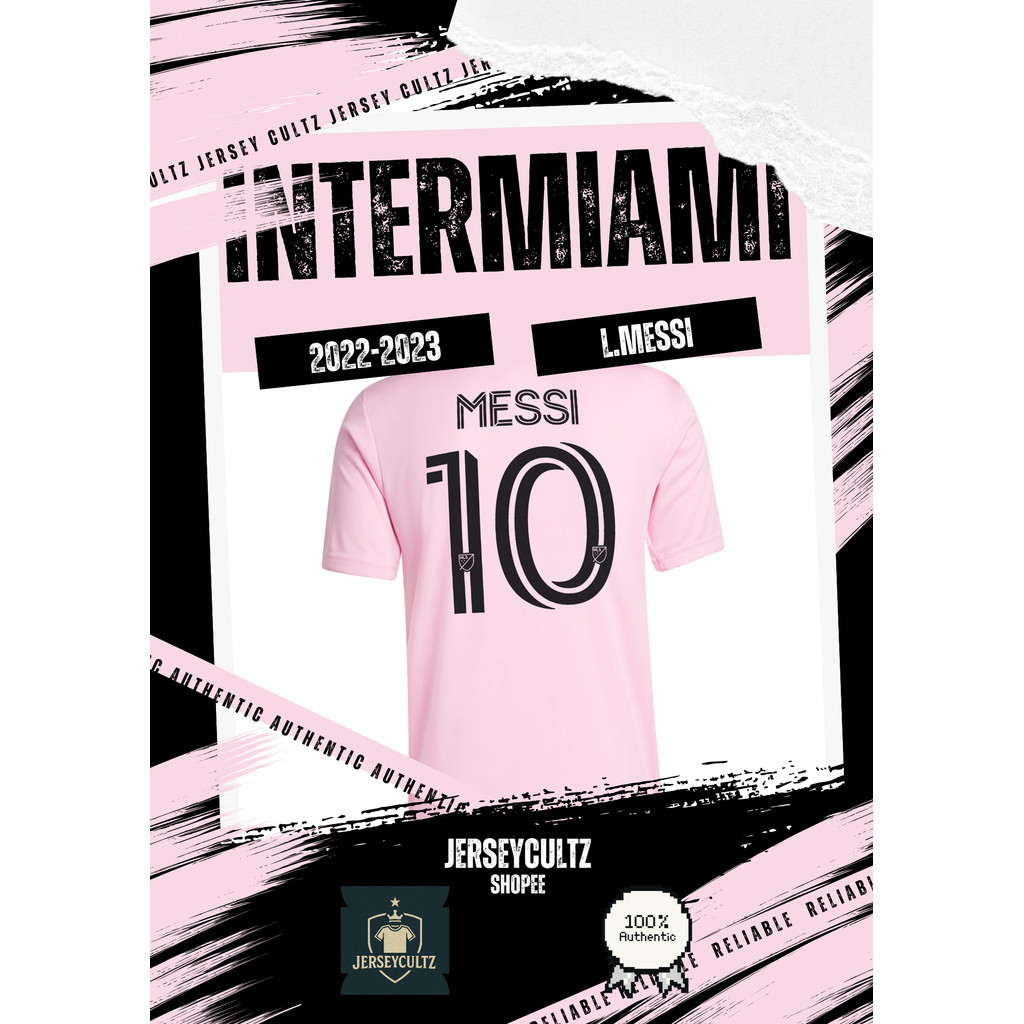 2022/2023 Inter Miami Home Replica Jersey Messi #10