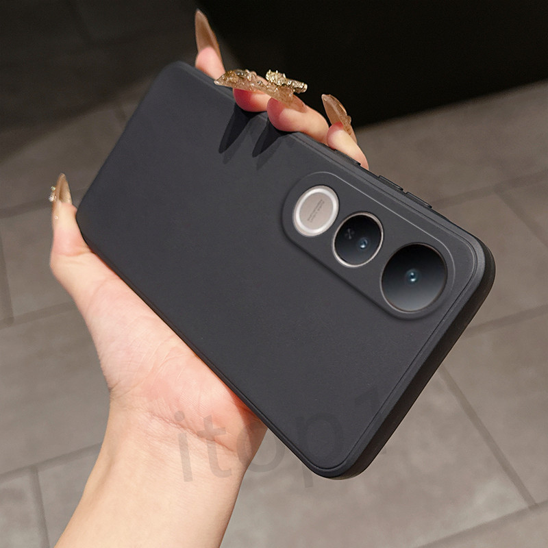 เคส Vivo V50 Lite Clean Case เคสซิลิโคนอ่อนนุ่ม