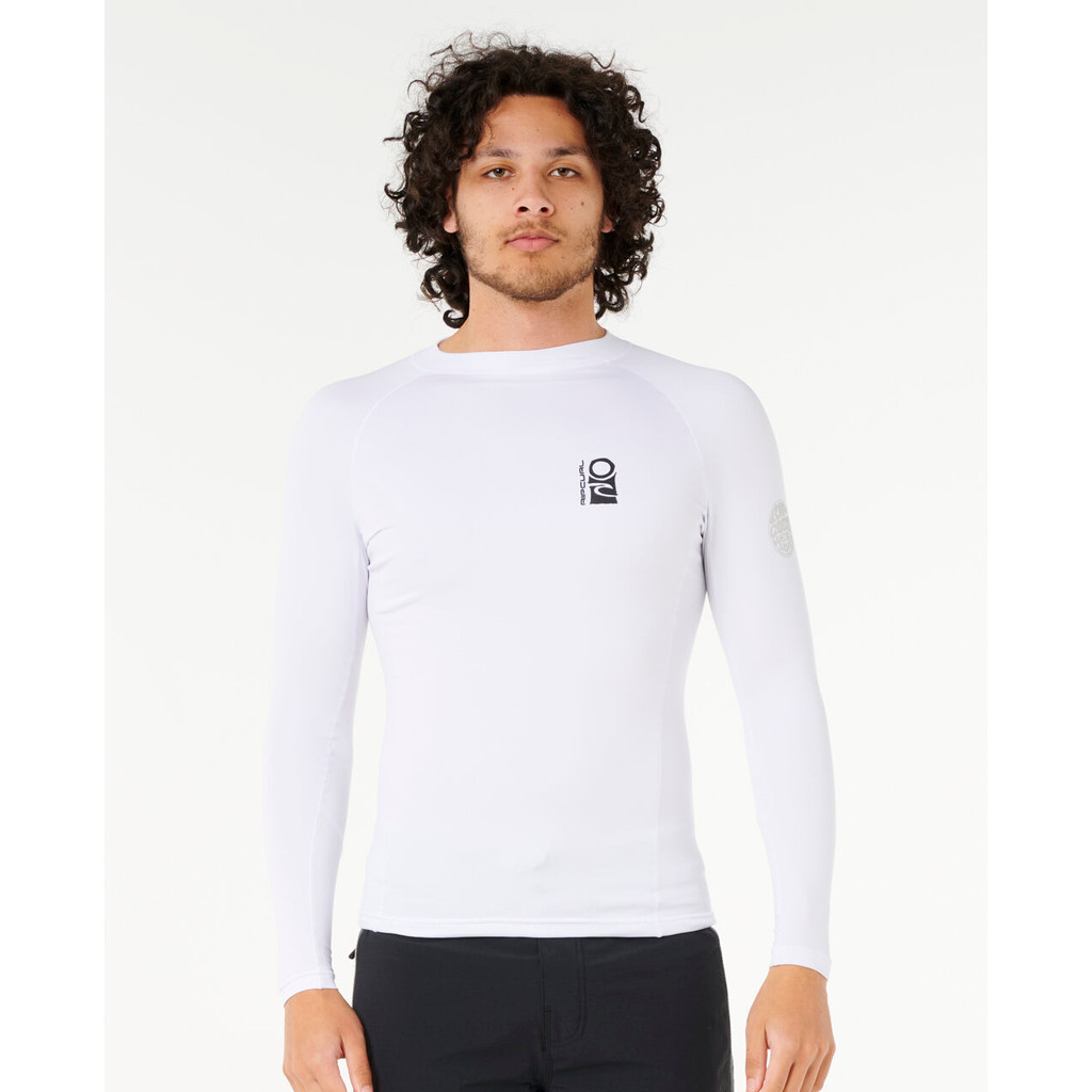 RIPCURL เสื้อว่ายน้ำแขนยาวผู้ชาย กันUV 15SMRV SEARCH UPF PERF L/S A25