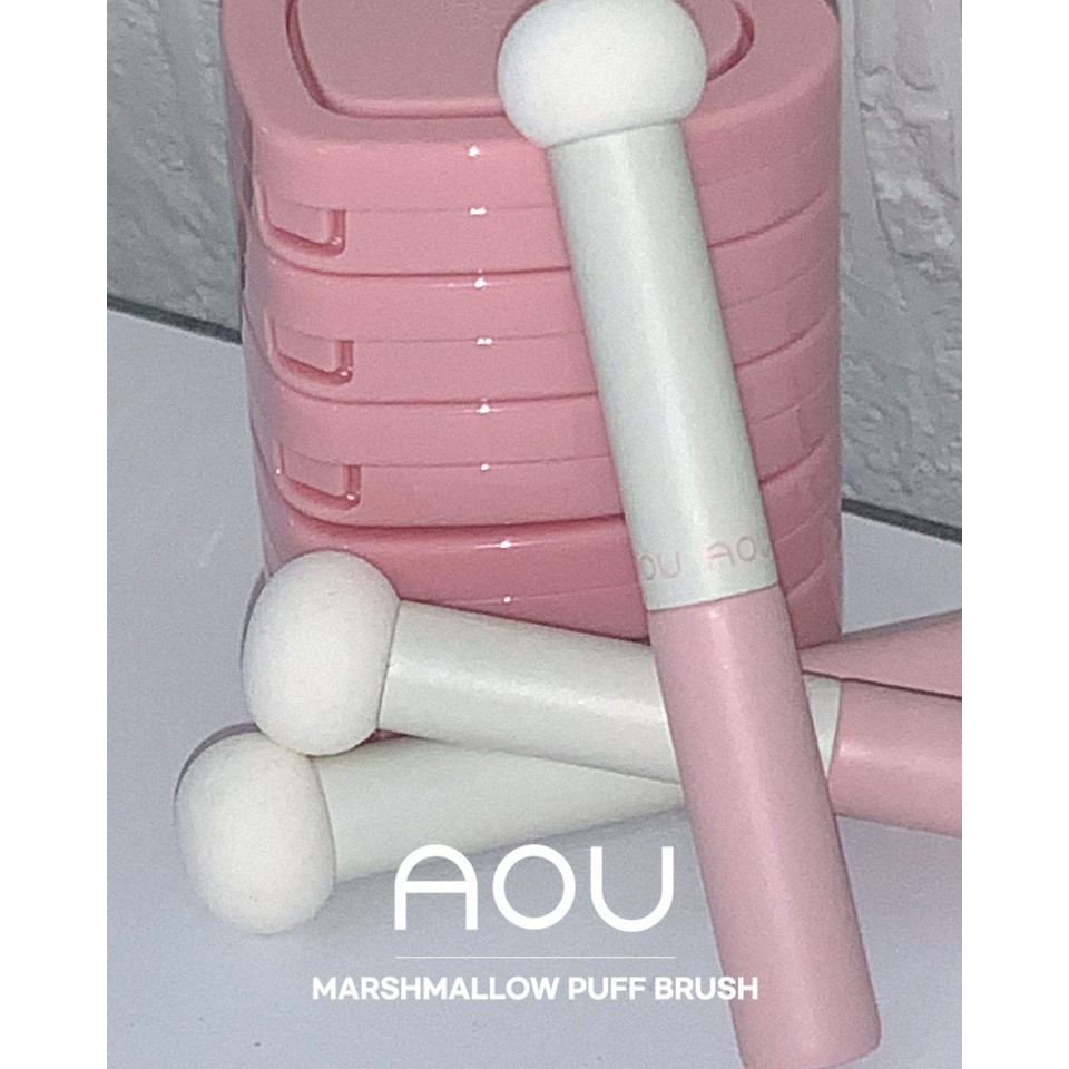 แปรงทาพัฟ AOU Marshmallow