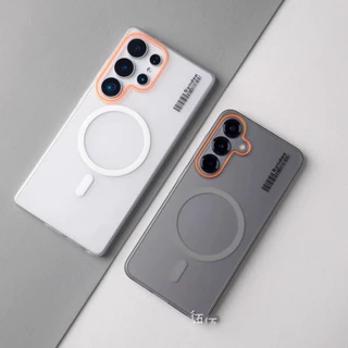 379.PC บาง ไร้สายชาร์จ เคส โทรศัพท์ สำหรับ SAMSUNG A07 A17 A06 A16 A26 A36 A56 A55 S24/S25/S23 Ultra S24Fe พร้อมส่ง