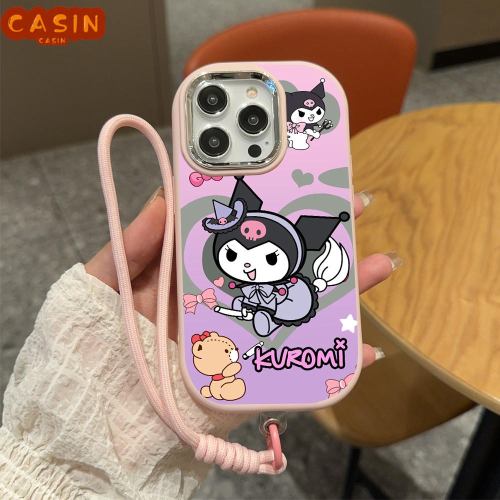 Casing_No.1 Kuromi Witch Compatible สําหรับ SAMSUNG Case A04 A05 A10 A13 A14 A15 A20S A21S A22 23 24