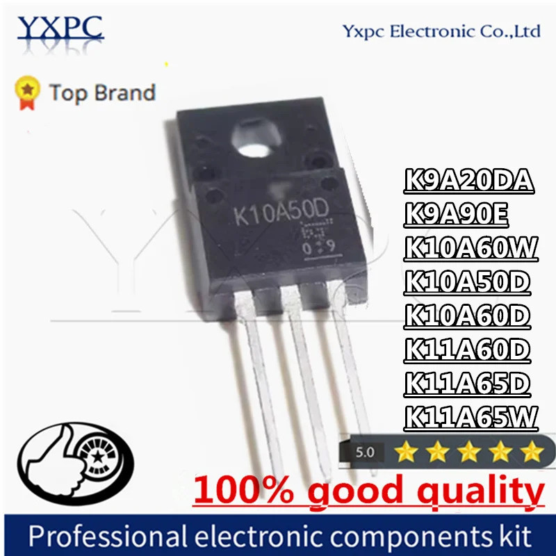1-5PCS K9A20DA K9A90E K10A60W K10A50D K10A60D K11A60D K11A65D K11A65W TO-220F Field-effect ทรานซิสเต