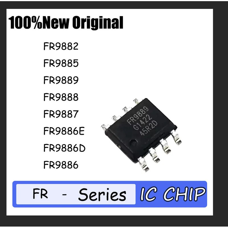 1-5PCS FR9882 FR9885 FR9889 FR9888 FR9887 FR9886E FR9886D FR9886 SOP-8 ชิป ic