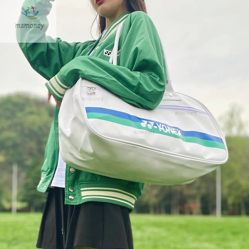 กระเป๋ากีฬาสำหรับไม้แบดมินตัน 3 ไม้ ความจุขนาดใหญ่มีช่องสำหรับรองเท้าและลูกแบดมินตัน - รูปที่ 2