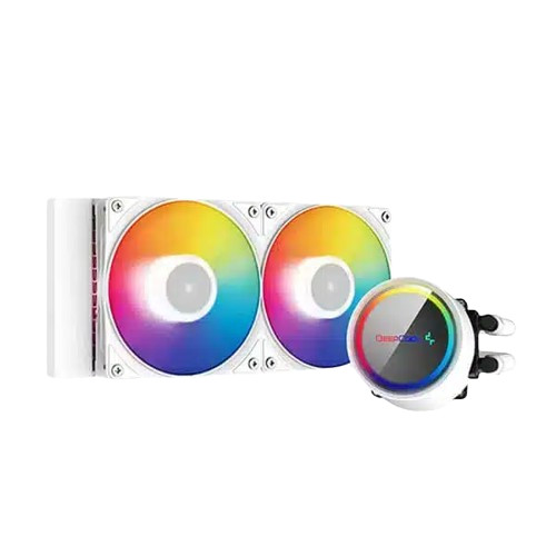 DEEPCOOL GAMMAX L240 ARGB WHITE 240MM AIO LIQUID COOLER
