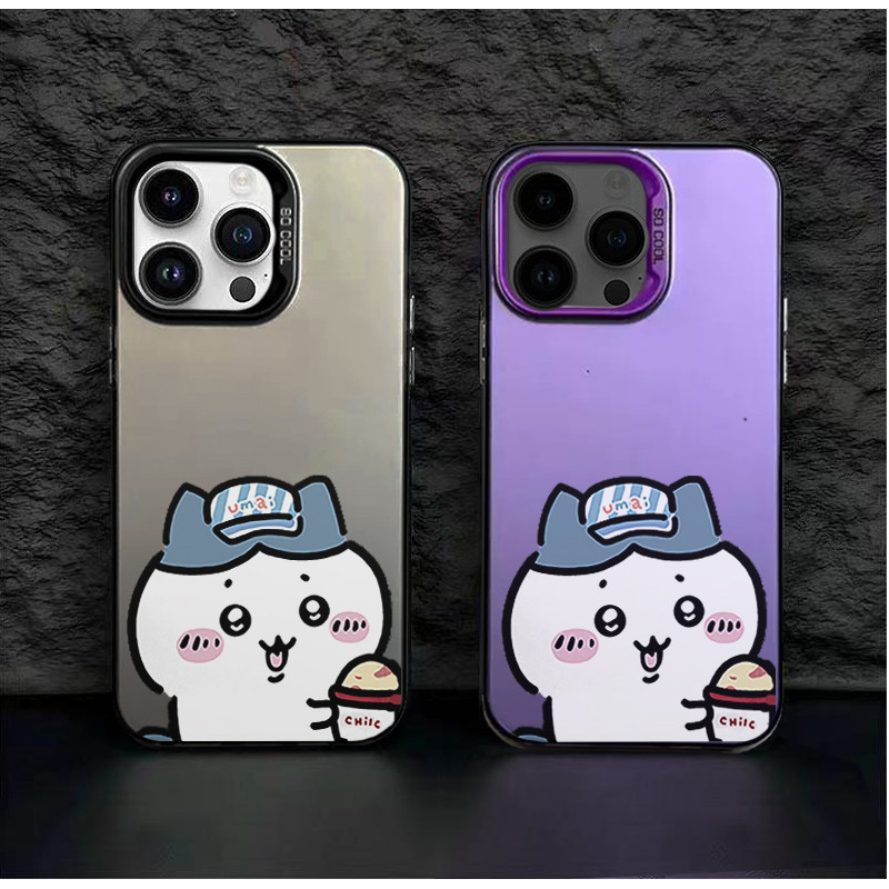 Chiikawa Csing HP Silver Wrn Mtte Premium Silver nti Jtuh Hrd Cse สําหรับ Relme NOTE 60 C53 51 11 75