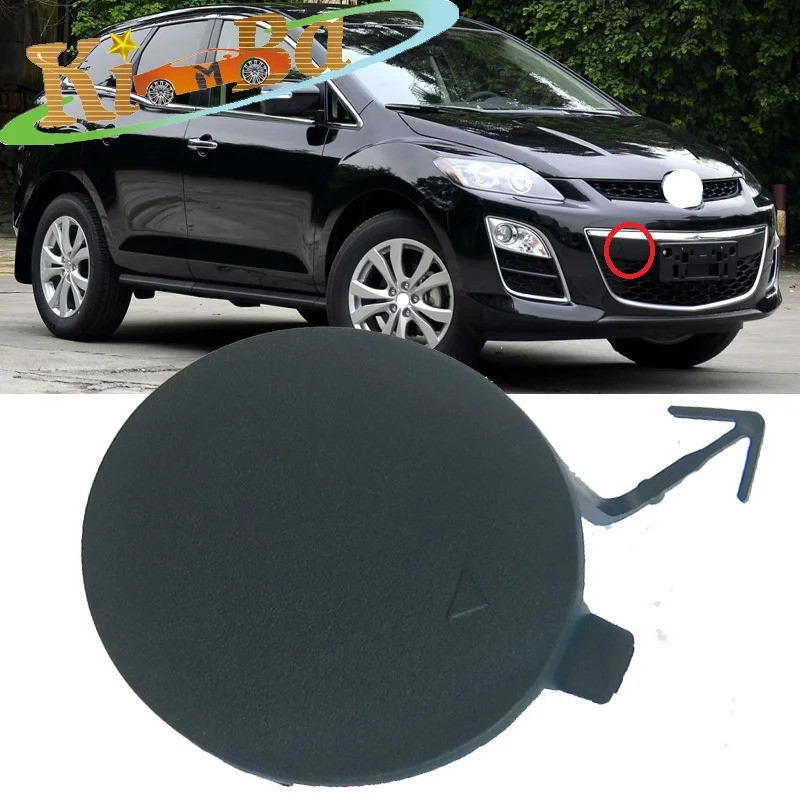 KIMBA สําหรับ Mazda CX-7 CX7 2008 2009 2010 2011 ด้านหน้ากันชน Tow Hook ฝาครอบหมวก Shell Housing Hou