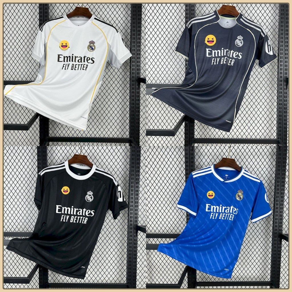 เสื้อบอลทีม Real Madrid ฤดูกาล 25/26 สำหรับผู้ชาย