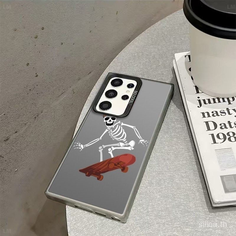 เล่น Skateboarderman Minimalist Creative ที่ไม่ซ้ํากันสนุกสไตล์เหมาะสําหรับSamsungเคสโทรศัพท์A15 A25