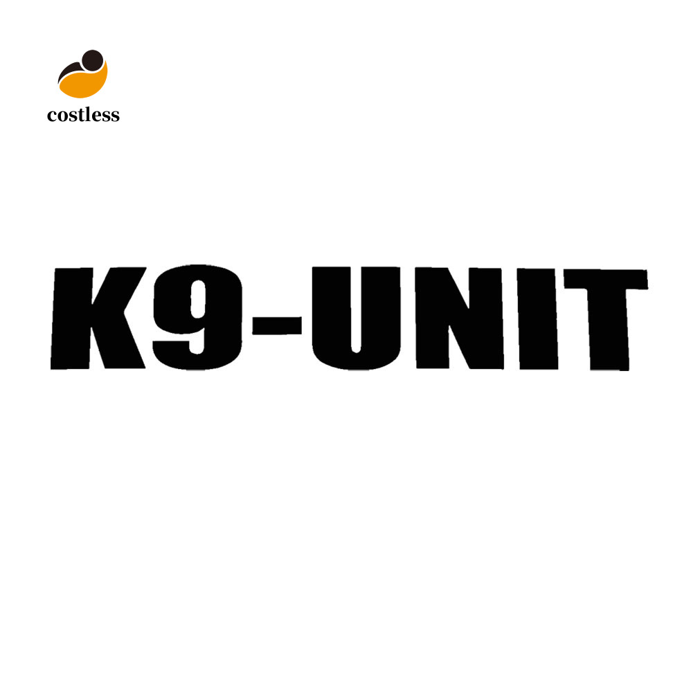 K9-Unit Car-Styling Vehicle Body Windowสะท้อนแสงDecalsสติกเกอร์ตกแต่ง