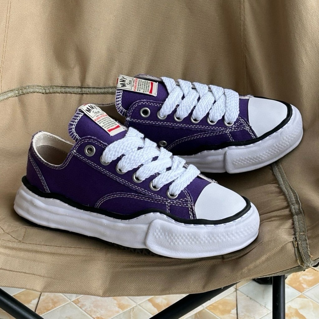 ผู้ชาย MMY Mihara Yasuhiro รองเท้าผ้าใบพื้นหนา