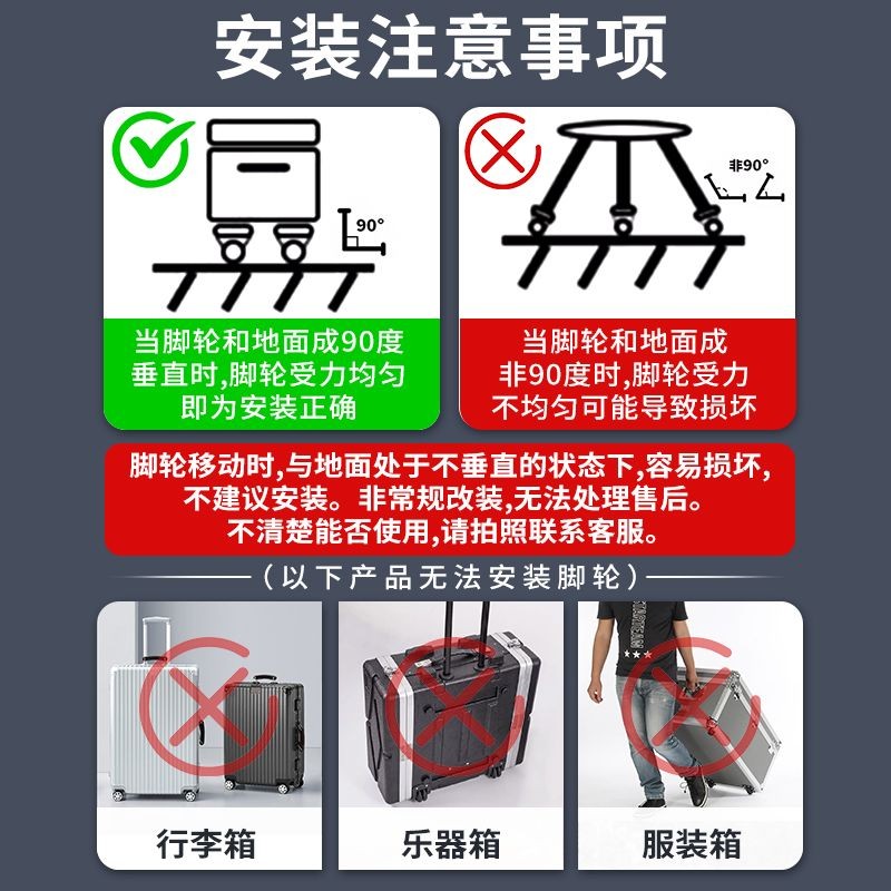 Heavy Duty Universal ล้อโหลด-Bearing ทิศทางรอกไนลอนล้อศูนย์ต่ําอุปกรณ์แรงโน้มถ่วงตู้แช่แข็ง Roller 3/7/10 ซม.ล้อ - รูปที่ 3