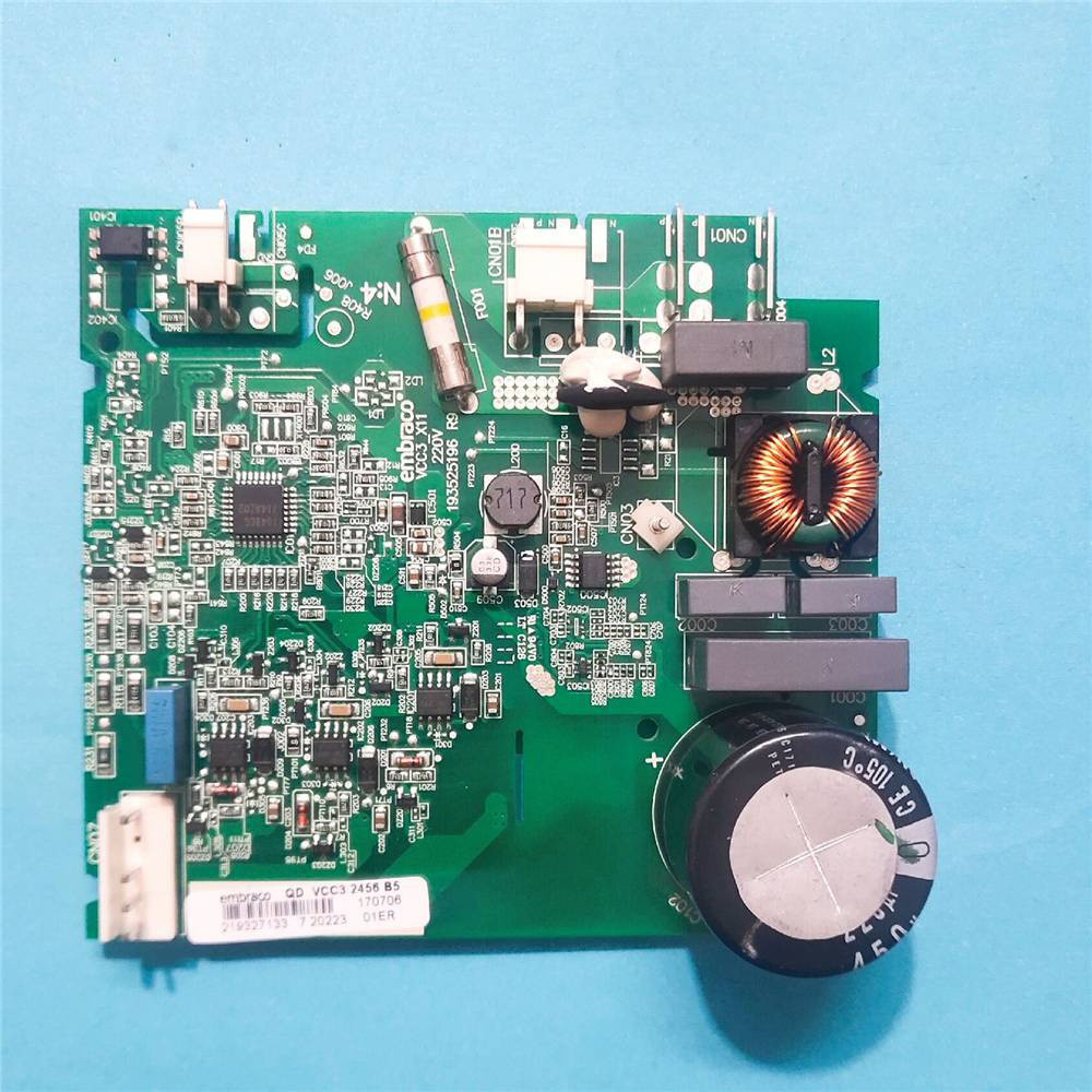 เมนบอร์ดตู้เย็นอินเวอร์เตอร์ตู้เย็น PCB บอร์ดควบคุม Modeul VCC3-X11/193525196 R9 สําหรับชิ้นส่วนซ่อม Haier pxb