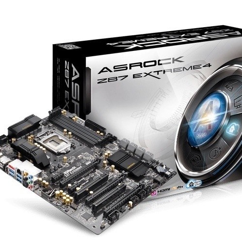 ASRock Z87Extreme4 เมนบอร์ด 1150 รองรับ i341304150I54570i747704790เคทรีทเม้นท์