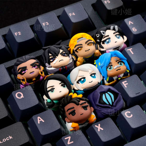 gmk keycap keycap ไทย keycaps คีย์ Xiaoji Fearless สัญญา Twilight ที่ไม่ซ้ํากัน Creative DIY เรซิ่น 