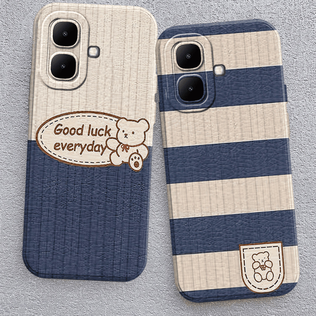 เคส Infinix Smart 10 4G 2025 Tecno Spark Go 2 4G 2025 - ซิลิโคน - Abstr4k B3ar Motif - เคสแฟชั่น