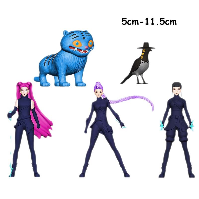 10pcs Saja Boys ชุดของเล่น Kpop Demon Hunters Zoey Mira Rumi Jinu เด็ก Abby Romance Mystery รุ่นสําหรับเด็กตกแต่งของขวัญ ราคา ถูกที่สุด ดีลบีเคเค แกลเลอรีภาพที่ 7