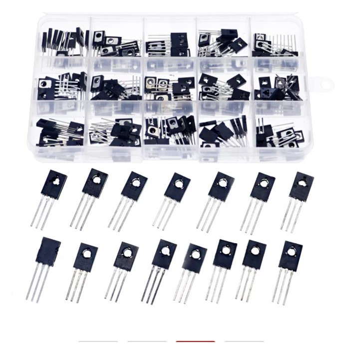 150 ชิ้น TO-126 ทรานซิสเตอร์ชุดแพคเกจ B772 D882 BD139 BD140-BT134 2P4M