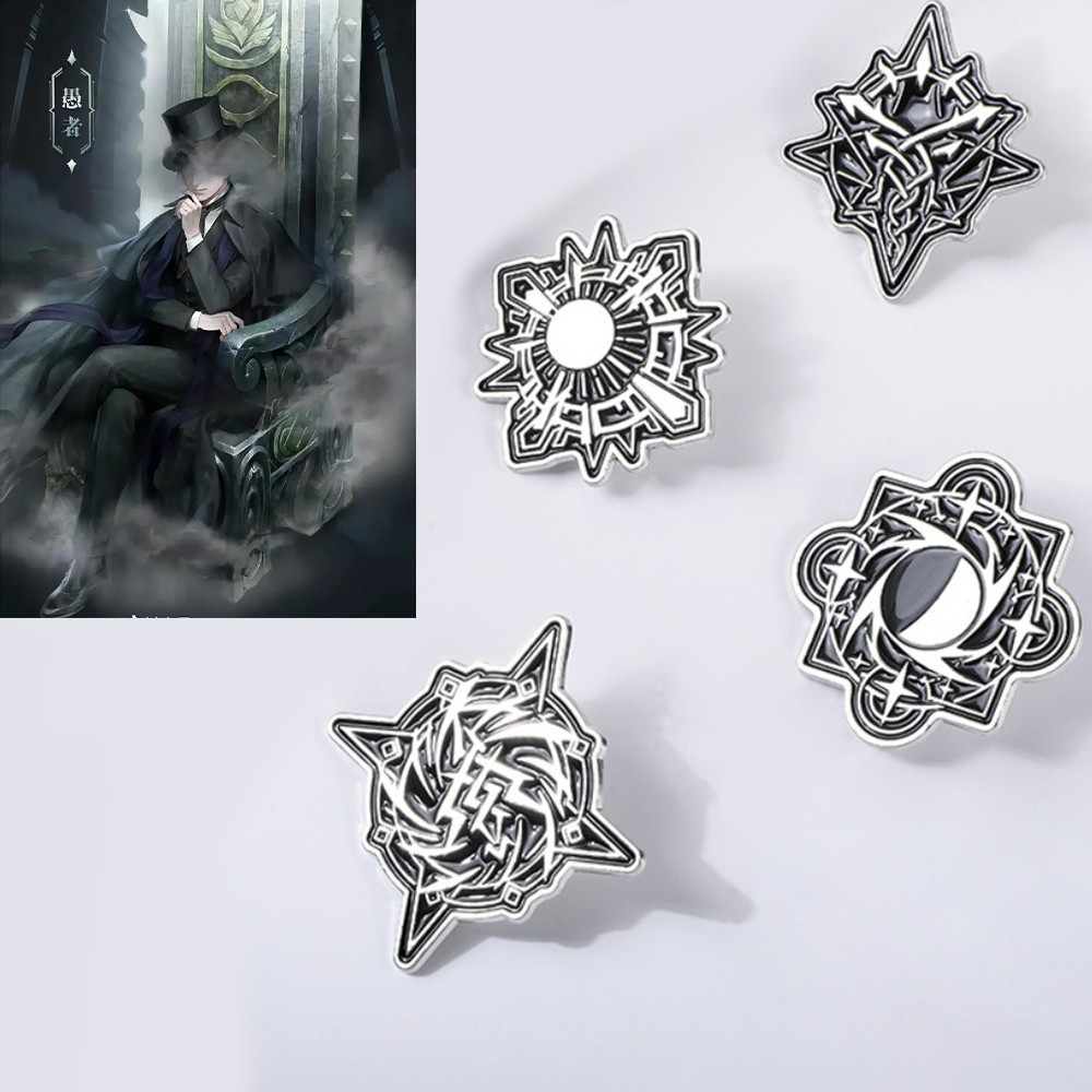 เข็มกลัดและป้ายเท้าแบบอนิเมะ Lord of Mysteries สำหรับคอสเพลย์ พร้อมลายฮalloween สไตล์แฟชั่น