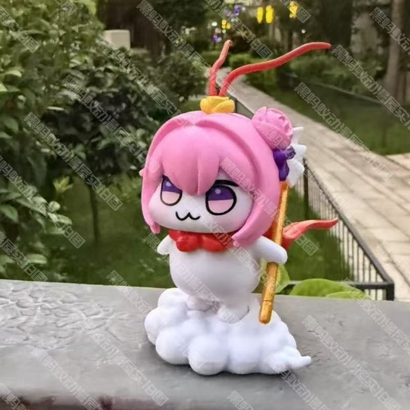 大圣doro手办 doro边摆件公仔玩具 Black Doro pan动漫 Cabining Koro Handmade Doro Surrounding Area สําหรับขาย