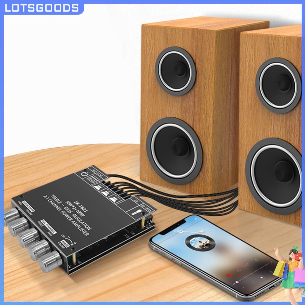 [จัดส่งในพื้นที่] 2x50W+100W 2.1 Channel Mini Board CS8673E/TPA3116D2 Chip 2-in-1 Power Amplifier Bo