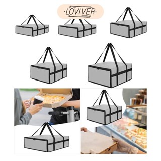 LOVIVER จัดส่ง ถุงฉนวนกันความร้อนพิซซ่าหนักน้ําหนักเบาความจุ…