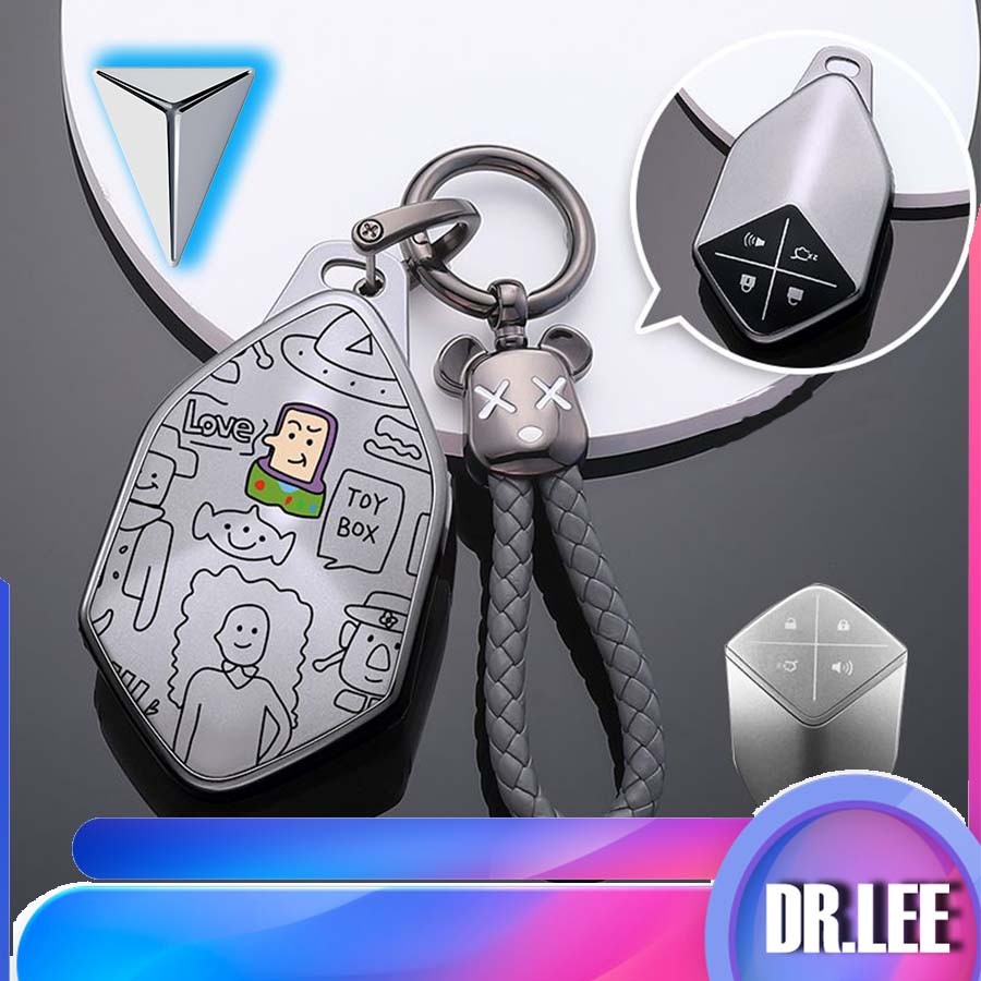 [READY] DEEPAL S07 เปลือกกุญแจการ์ตูน DEEPAL L07 พวงกุญแจ DEEPAL S05 E07 SL03 อะไหล่รถยนต์ DY05