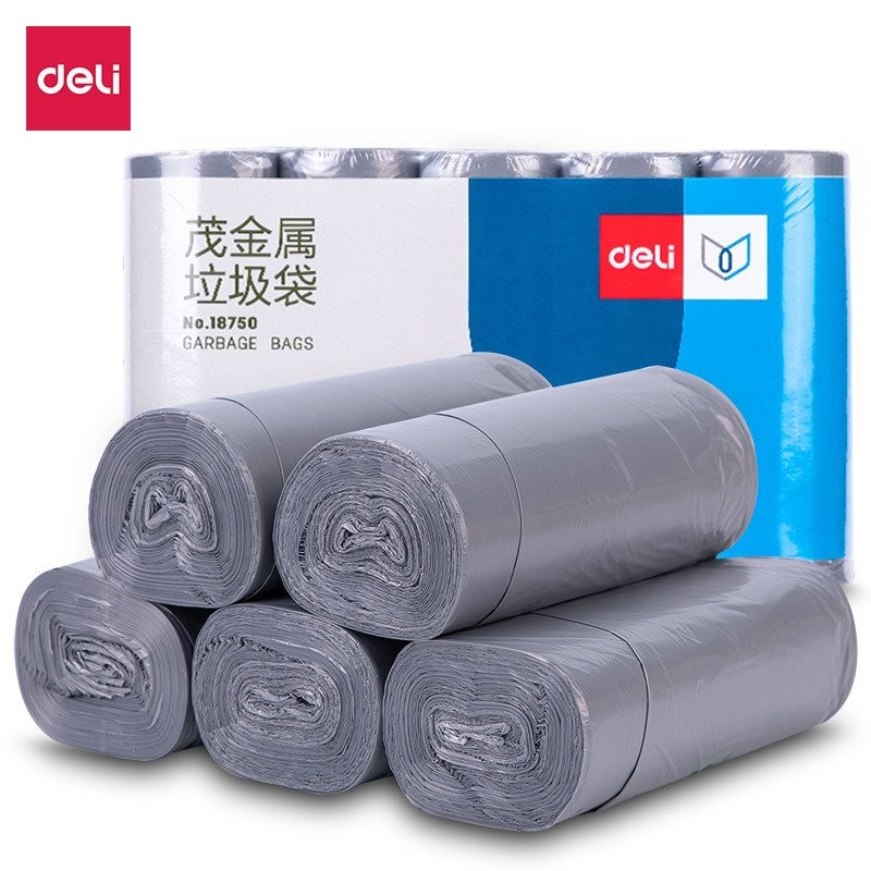 Mao โลหะใช้ 50cm5 ม้วน 18750 ถุงขยะห้องนั่งเล่น Deli Kitchen Office ความเหนียวที่แข็งแกร่ง * 45 แพ็ค