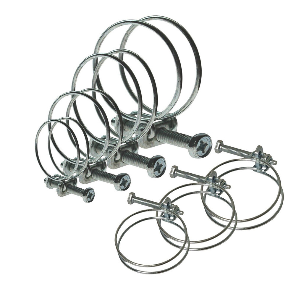 <Thebest>Wire Clamp 304 Stainless Steel Clamp Wire Clamps Hose Clamp Wire Hose Brand NewHot Sale