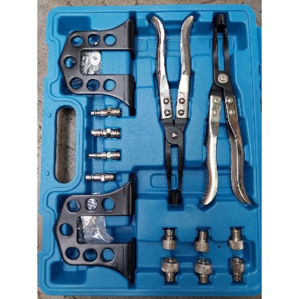 เครื่องมือถอดวาล์ว ชุดกดสปริงวาล์ว ชุดประกอบซีลหมวกวาล์ว ยกวาล์ว ชุดกดสปริงวาล์ว OHV ยกวาล์วไม่เปิดฝาสูบ ชุดใหญ่ - รูปที่ 6