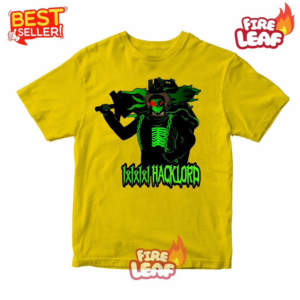 💟😆เด็ก เสื้อยืด CHILDRENS 1X1X1X1X1X HAKLORD ROBLOX FORSAKEN 100-150