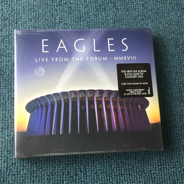 (ใหม่เอี่ยม ) 老乐 Eagles Live From The Forum MMXVIII 2CD+DVD ying
