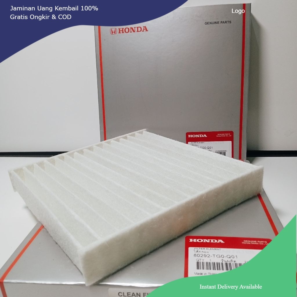 Original Honda Jazz Rs Freed Mobilio Brio HRV BRV New City Ac Filter 80292-TG0-Q01