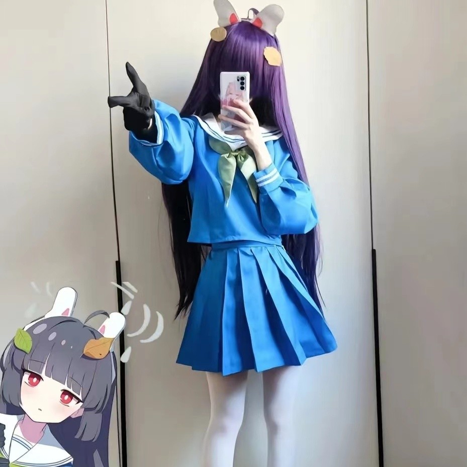 miyu kasumizawa cosplay kasumizawa miyu cosplay blue archive cosplay jk blue archive costume